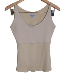 SPANX Hide & Sleek Black Slimming Cami Tank Top - Size M